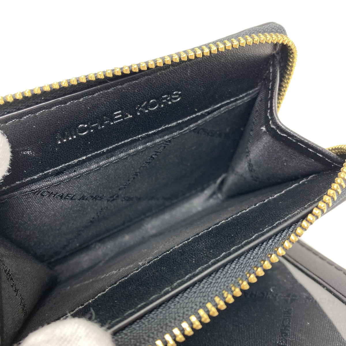 マイケルコース ロゴ 二つ折り財布（小銭入れあり） 中古 商品画像8