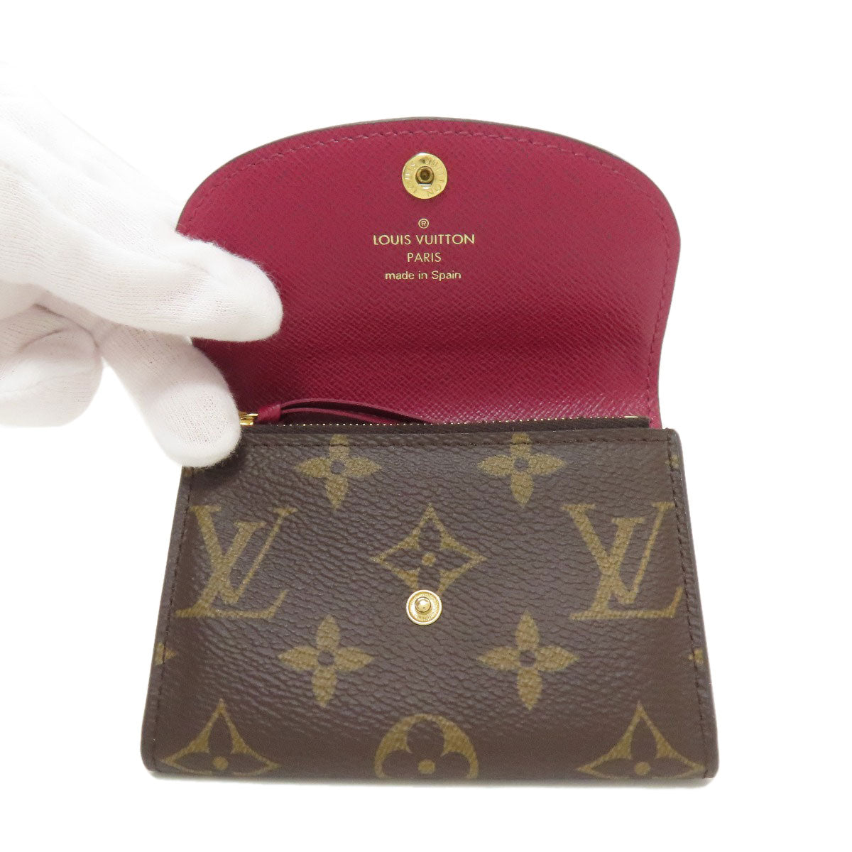 ルイヴィトン M41939 ポルトモネ・ロザリ 二つ折り財布（小銭入れあり） 中古 商品画像5