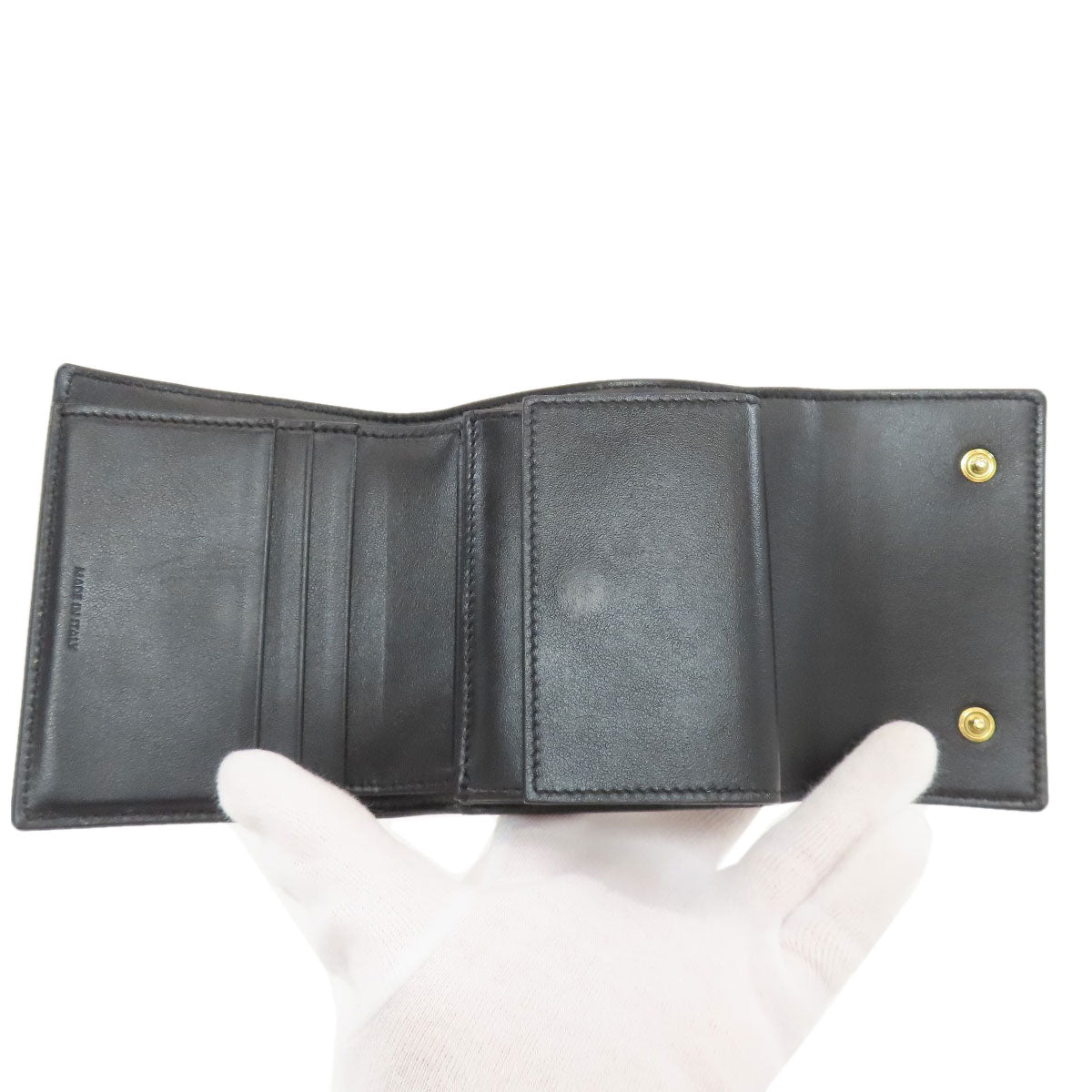 セリーヌ スモール トリフォールド ウォレット 三つ折り財布（小銭入れあり） 中古 商品画像5