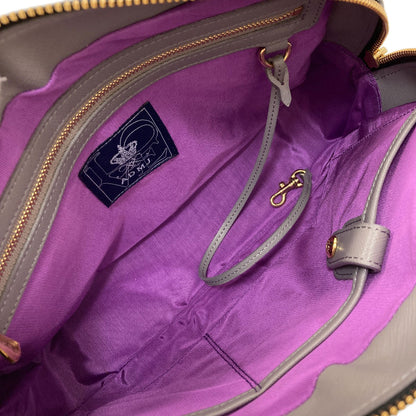 エーディーエムジェイ ロゴ ハンドバッグ 中古 商品画像6