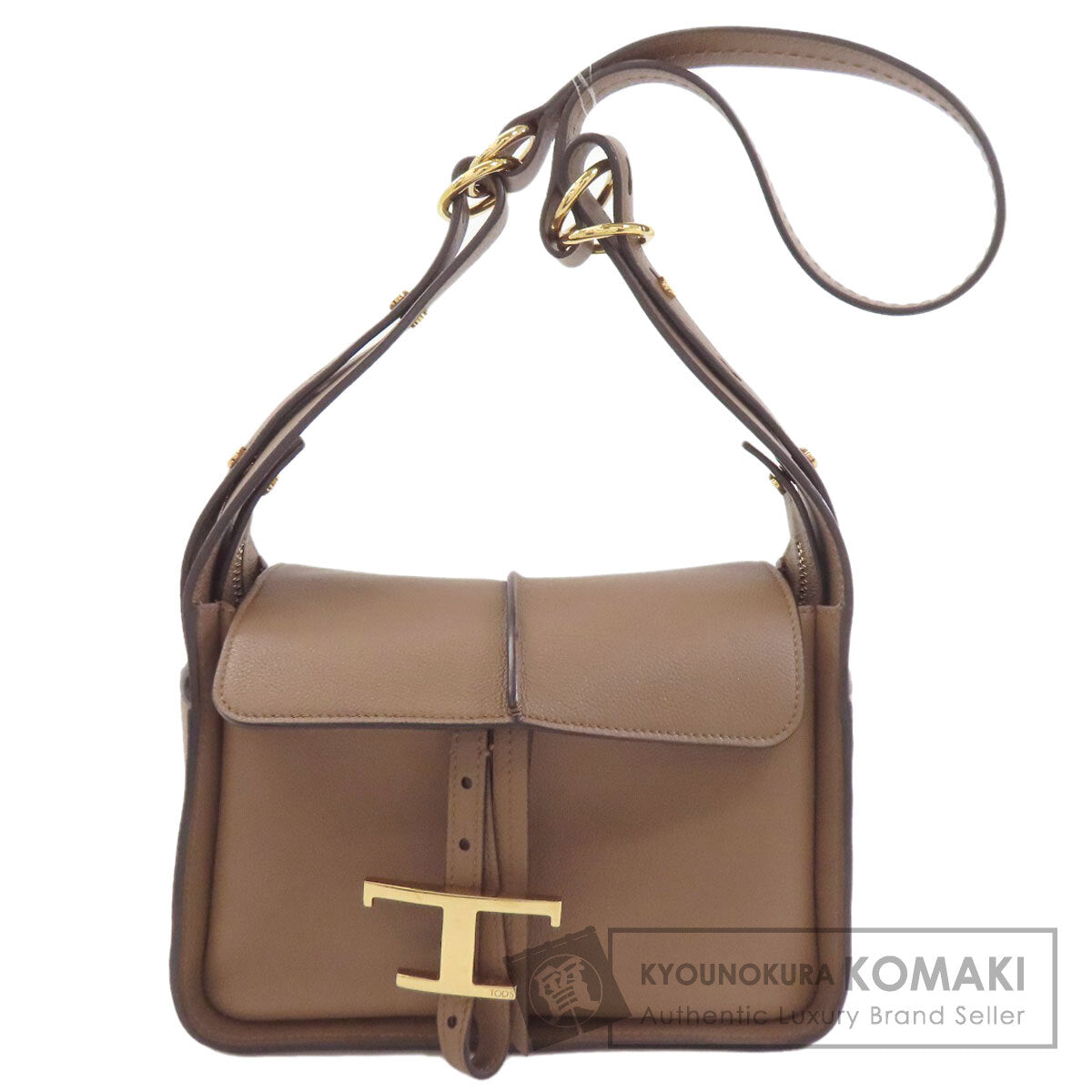 トッズ Tタイムレス フラップ ショルダーバッグ 中古 商品画像1