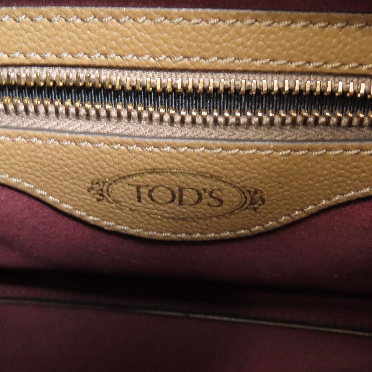 トッズ Tタイムレス フラップ ショルダーバッグ 中古 商品画像7
