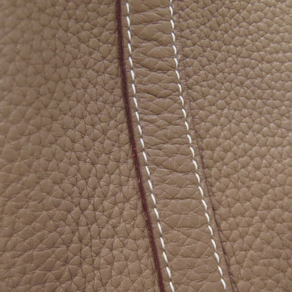 エルメス ピコタンロックMM エトープ シルバー金具 ハンドバッグ 中古 商品画像11