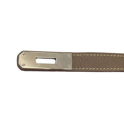 エルメス バーキン35 エトープ シルバー金具 ハンドバッグ 中古 商品画像9