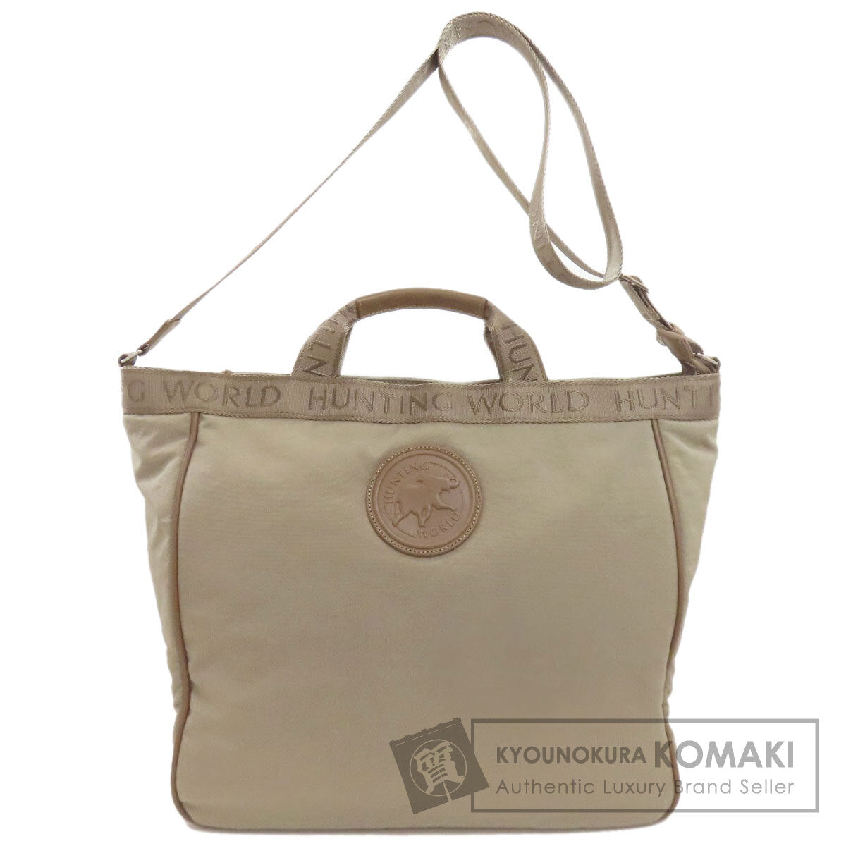 ハンティングワールド 2WAY ハンドバッグ 中古 商品画像1