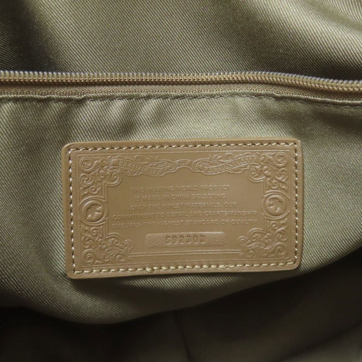 ハンティングワールド 2WAY ハンドバッグ 中古 商品画像7