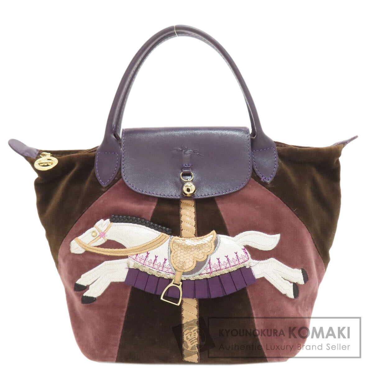 ロンシャン ル・プリアージュ ハンドバッグ 中古 商品画像1