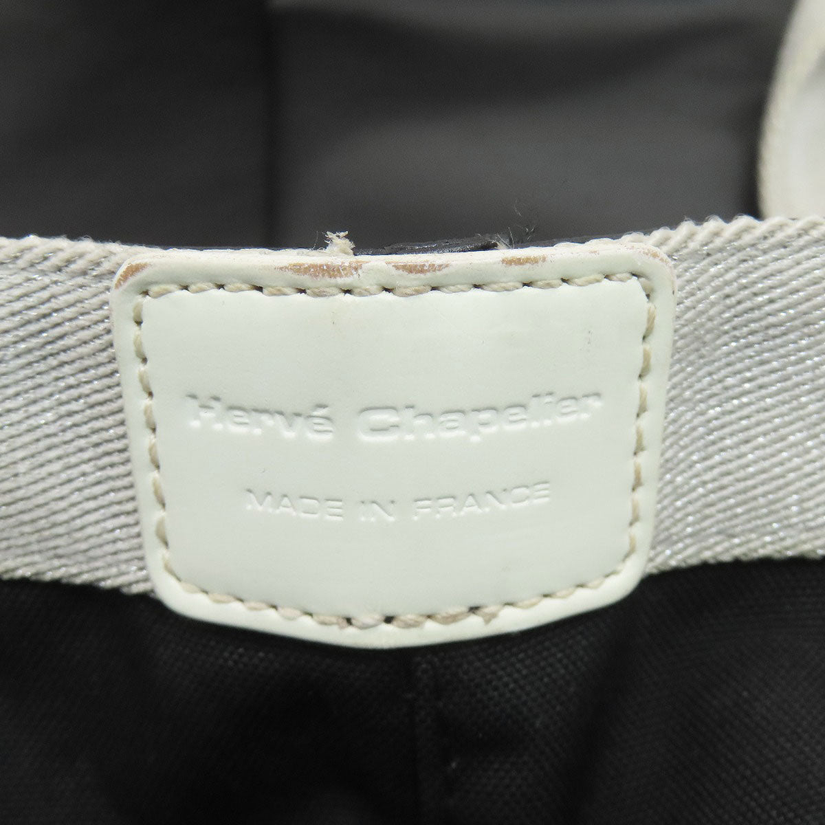 エルベ・シャプリエ 舟形トート ハンドバッグ 中古 商品画像10