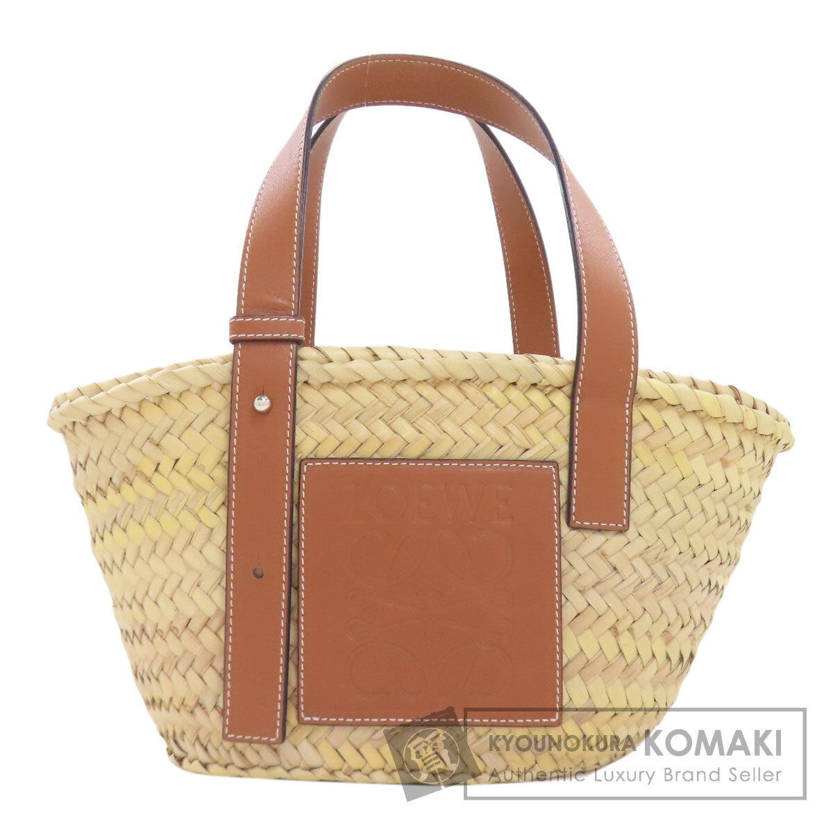 ロエベ バスケットバッグ スモール ハンドバッグ 中古 商品画像1