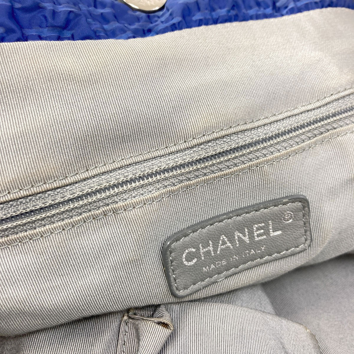 シャネル デカココ マトラッセ シルバー金具 トートバッグ 中古 商品画像7