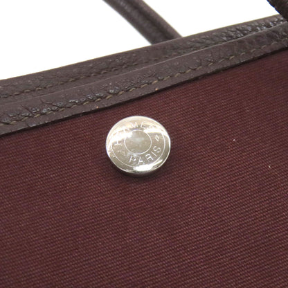 エルメス ガーデンパーティTPM シルバー金具 ハンドバッグ 中古 商品画像12
