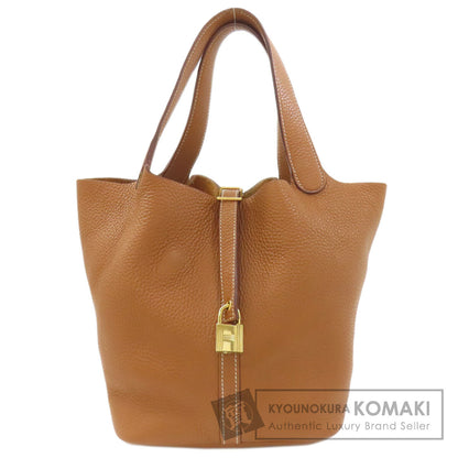 エルメス ピコタンロックMM ゴールド ゴールド金具 ハンドバッグ 中古 商品画像1