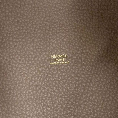 エルメス ピコタンロックMM エトープ ゴールド金具 ハンドバッグ 中古 商品画像7