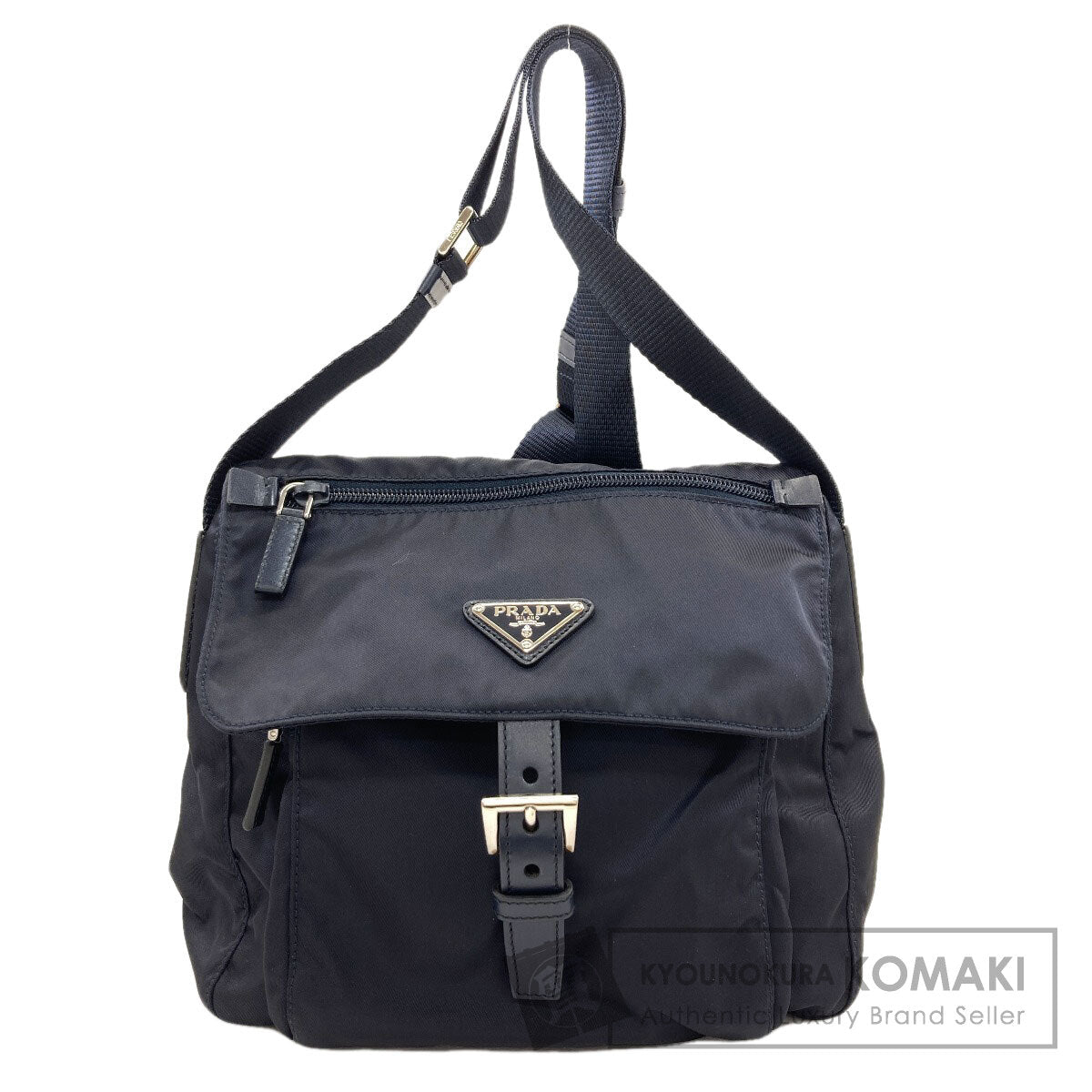 プラダ ロゴ金具 ショルダーバッグ 中古 商品画像1