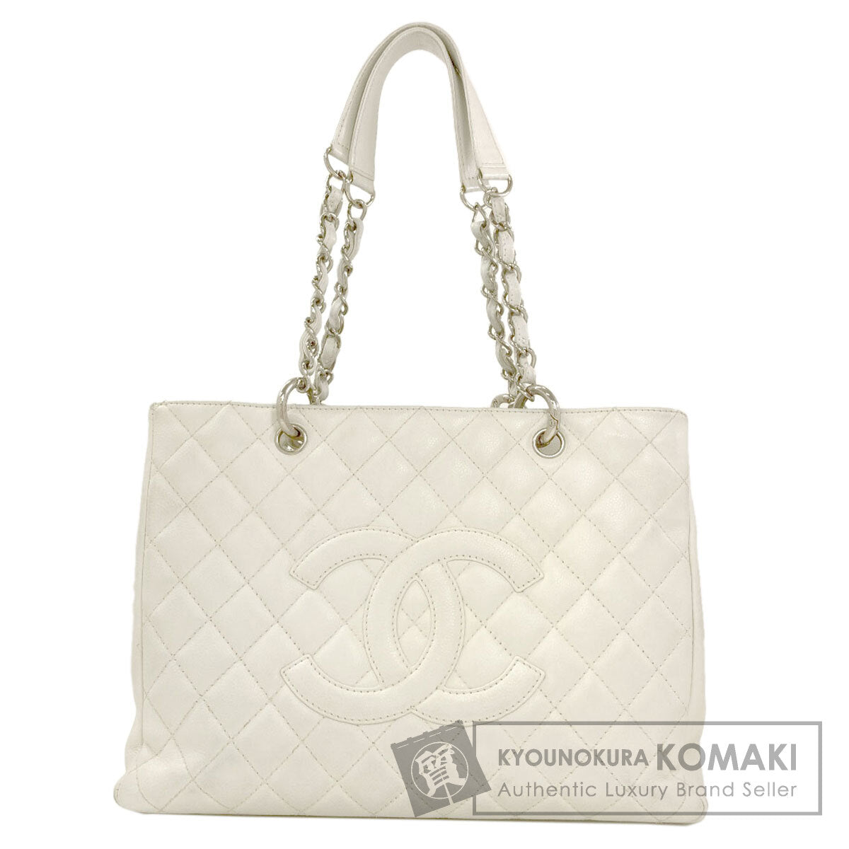 シャネル ココマーク マトラッセ シルバー金具 トートバッグ 中古 商品画像1