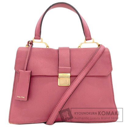 ミュウミュウ 2WAY ハンドバッグ 中古 商品画像1