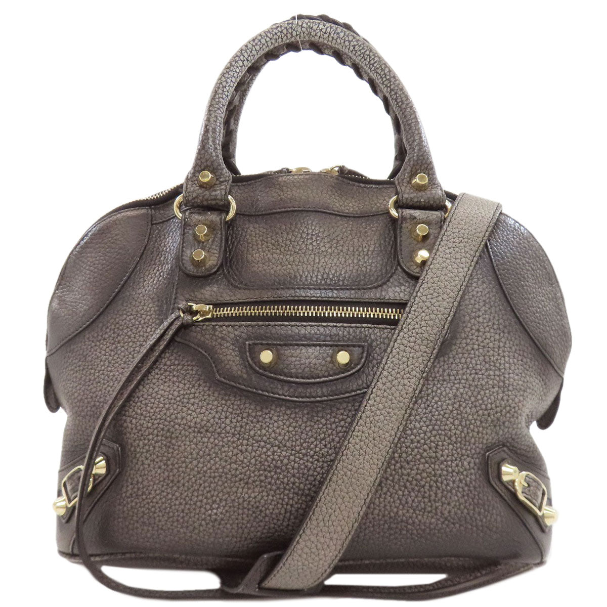 バレンシアガ 319371 クラシック・ボーリング 2WAY ハンドバッグ 中古 商品画像2