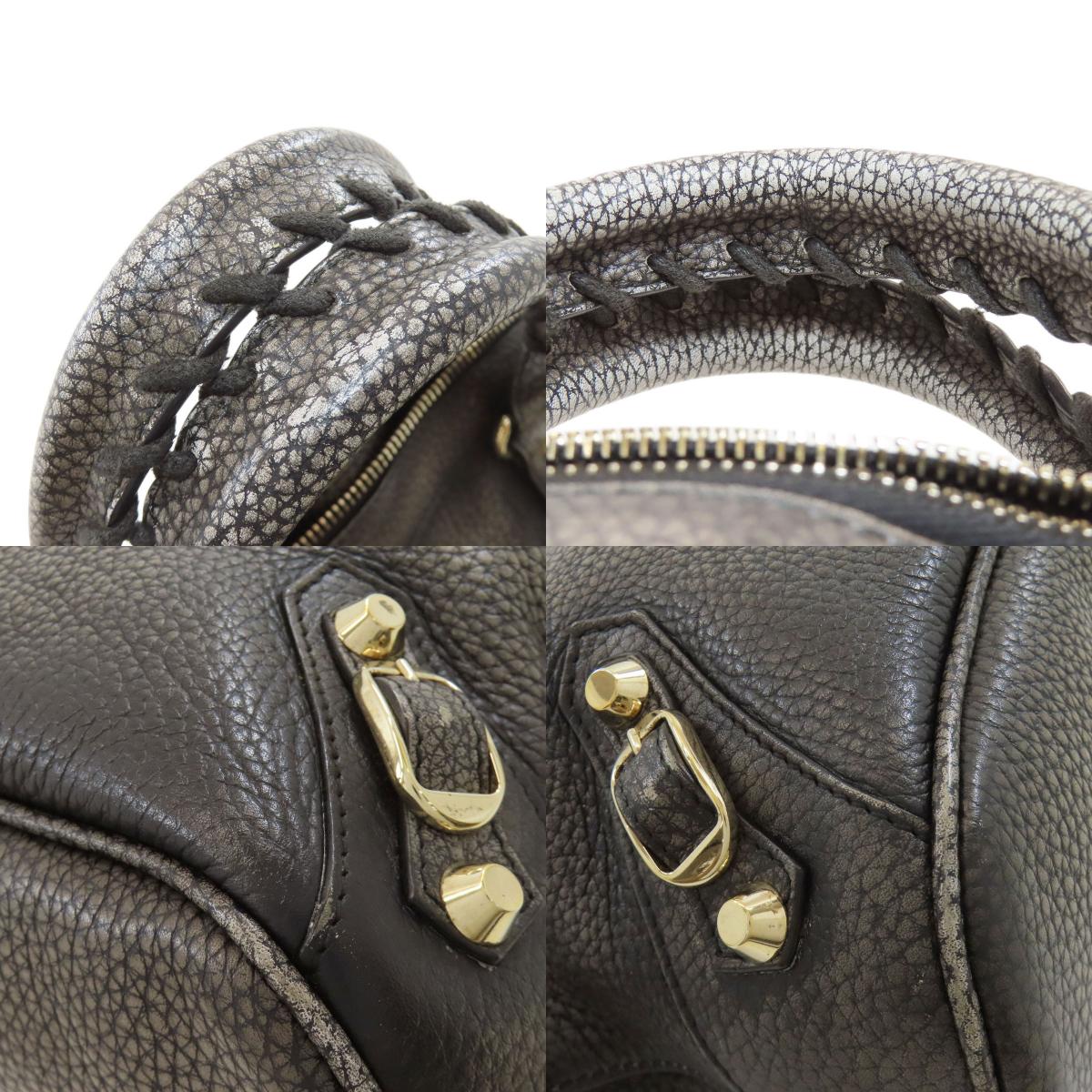 バレンシアガ 319371 クラシック・ボーリング 2WAY ハンドバッグ 中古 商品画像19
