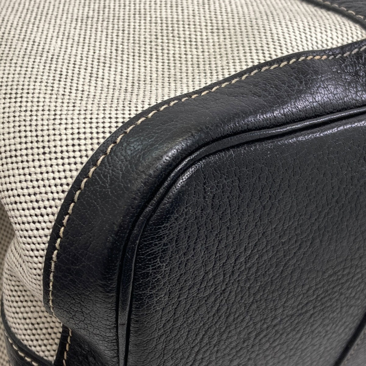 エルメス ガーデンパーティPM シルバー金具 ハンドバッグ 中古 商品画像13