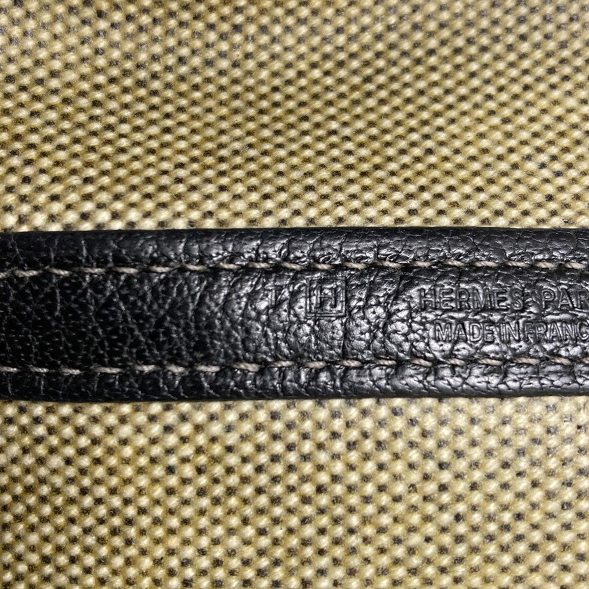 エルメス ガーデンパーティPM シルバー金具 ハンドバッグ 中古 商品画像8