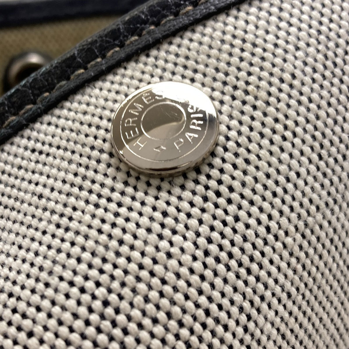 エルメス ガーデンパーティPM シルバー金具 ハンドバッグ 中古 商品画像9