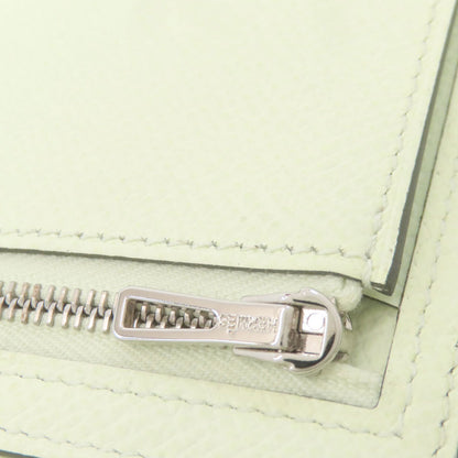 エルメス ベアンコンパクト ヴェールフィズ シルバー金具 二つ折り財布（小銭入れあり） 中古 商品画像14