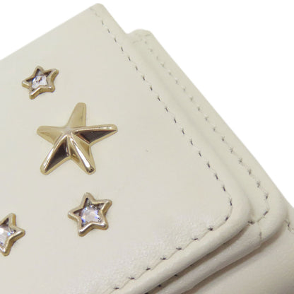 ジミーチュウ スターモチーフ スタッズ 三つ折り財布（小銭入れあり） 中古 商品画像12