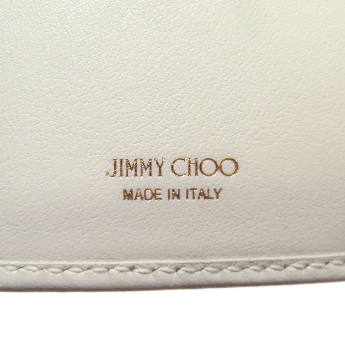ジミーチュウ スターモチーフ スタッズ 三つ折り財布（小銭入れあり） 中古 商品画像8