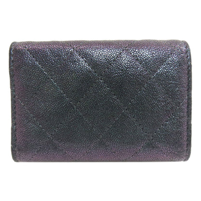 シャネル マトラッセ ココマーク ゴールド金具 三つ折り財布（小銭入れあり） 中古 商品画像3