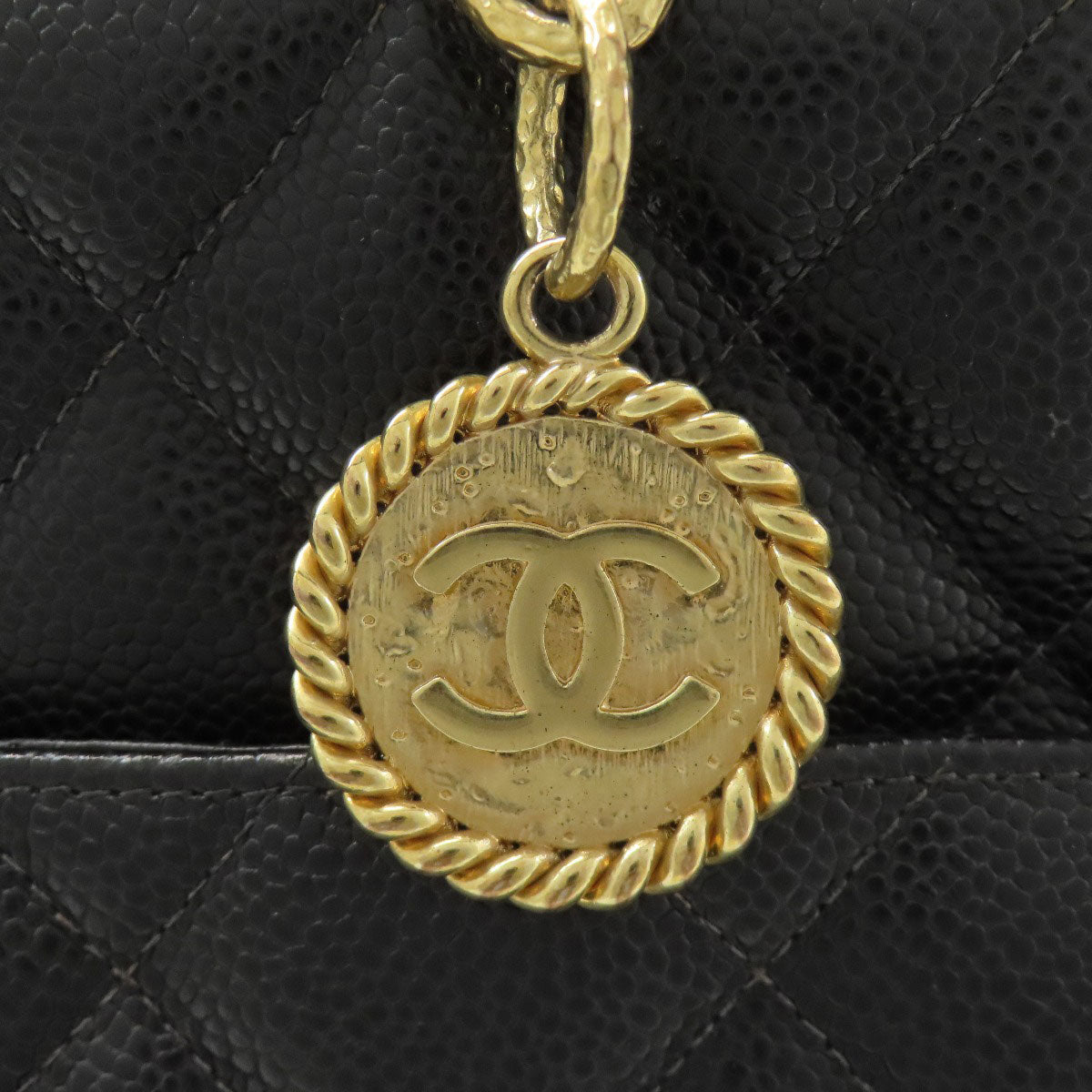シャネル 復刻トート ゴールド金具 トートバッグ 中古 商品画像16