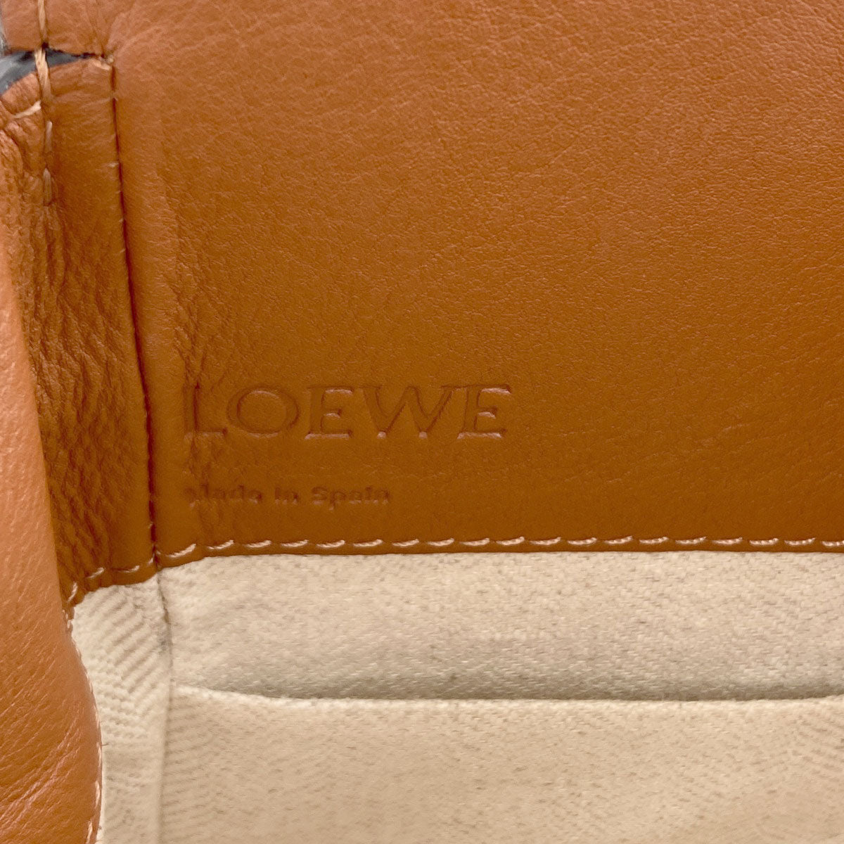 ロエベ ハンモック ミニ 2WAY ハンドバッグ 中古 商品画像7