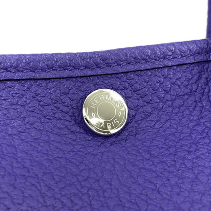 エルメス ガーデンパーティTPM シルバー金具 ハンドバッグ 中古 商品画像10