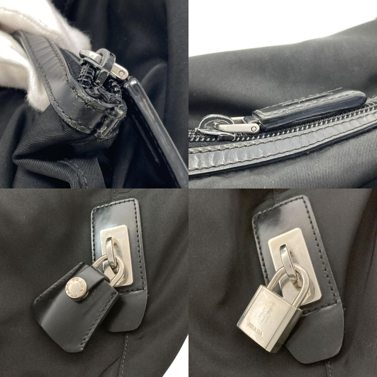 プラダ ロゴ金具 トートバッグ 中古 商品画像18
