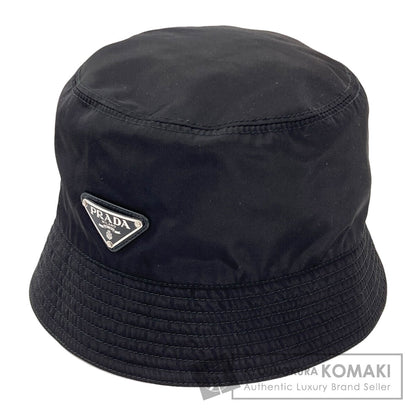 プラダ バケットハット ロゴ金具 帽子 中古 商品画像1