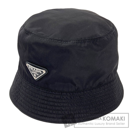 プラダ バケットハット ロゴ金具 帽子 中古 商品画像1