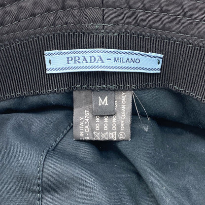 プラダ バケットハット ロゴ金具 帽子 中古 商品画像6