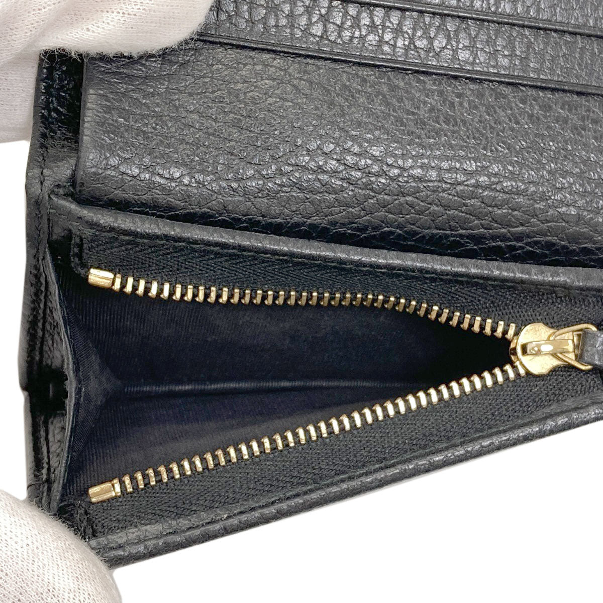 グッチ 456126 GGマーモント ダブルG 二つ折り財布（小銭入れあり） 中古 商品画像7