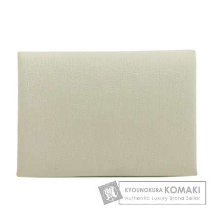 エルメス カルヴィ デュオ シルバー金具 カードケース 中古 商品画像1