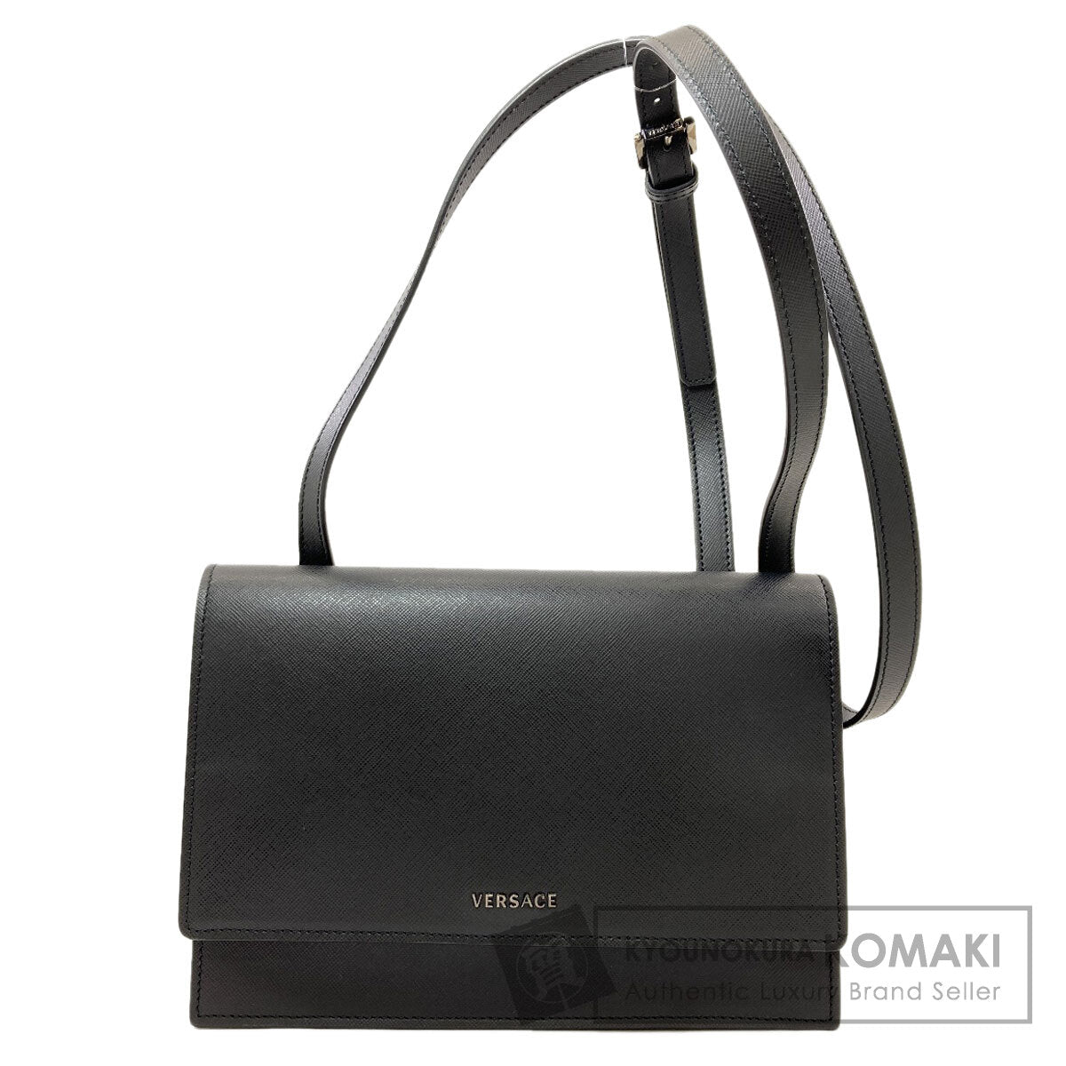 ヴェルサーチ ロゴ ショルダーバッグ 中古 商品画像1