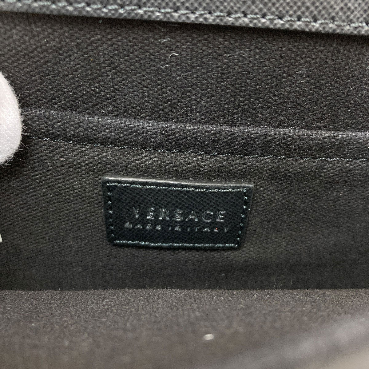 ヴェルサーチ ロゴ ショルダーバッグ 中古 商品画像7
