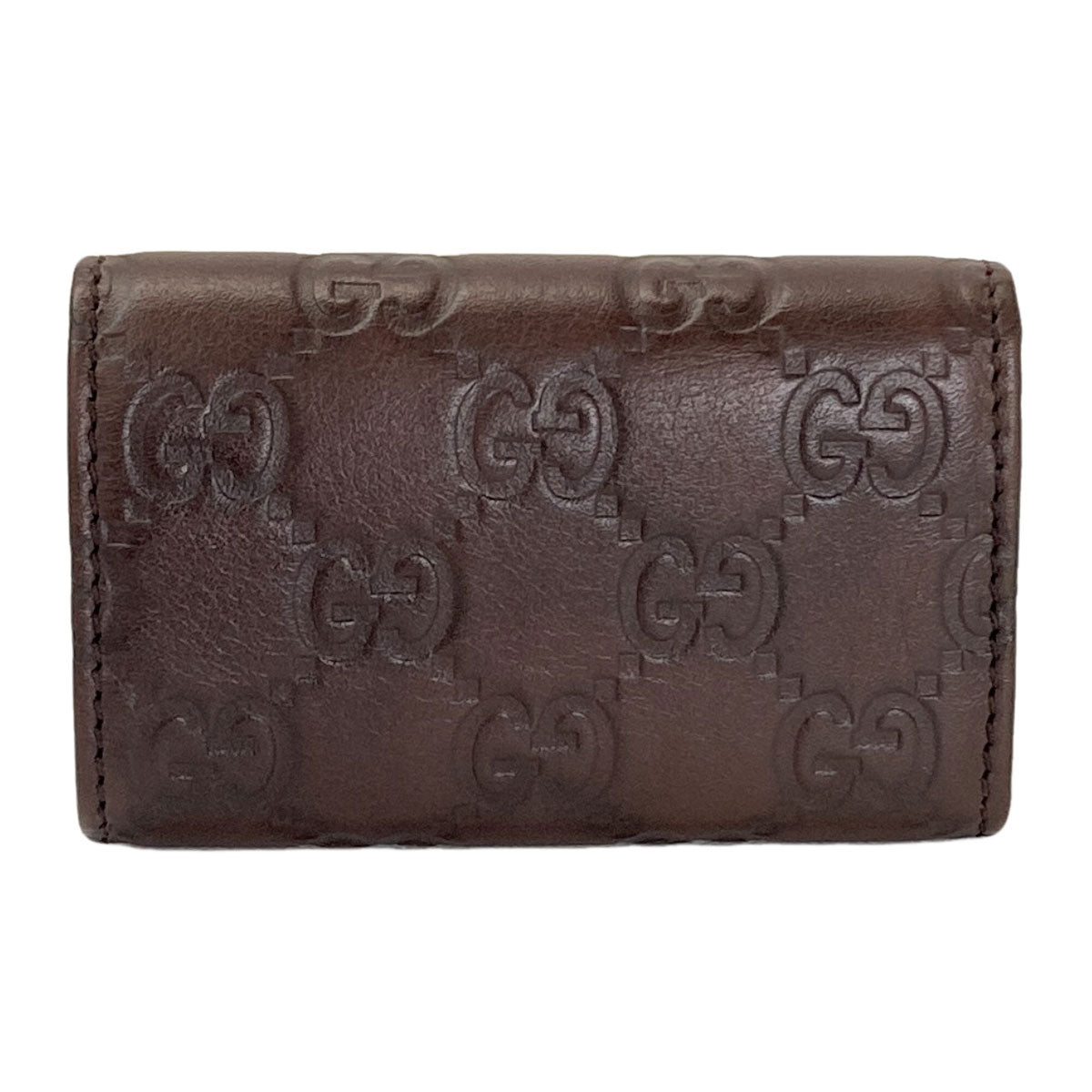 グッチ 138093 GGシグネチャー シマ キーケース 中古 商品画像3