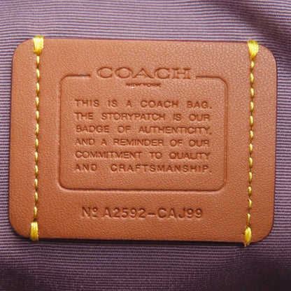 コーチ CAJ99 フローラル アップ フラワー 2WAY ハンドバッグ 中古 商品画像7