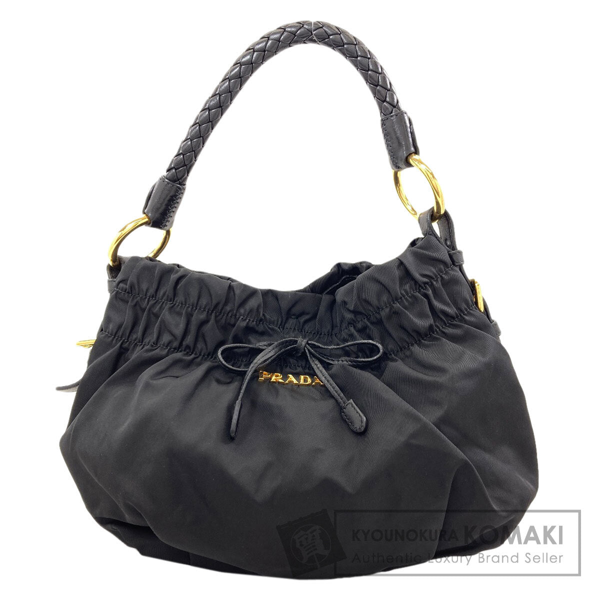 プラダ リボン ハンドバッグ 中古 商品画像1
