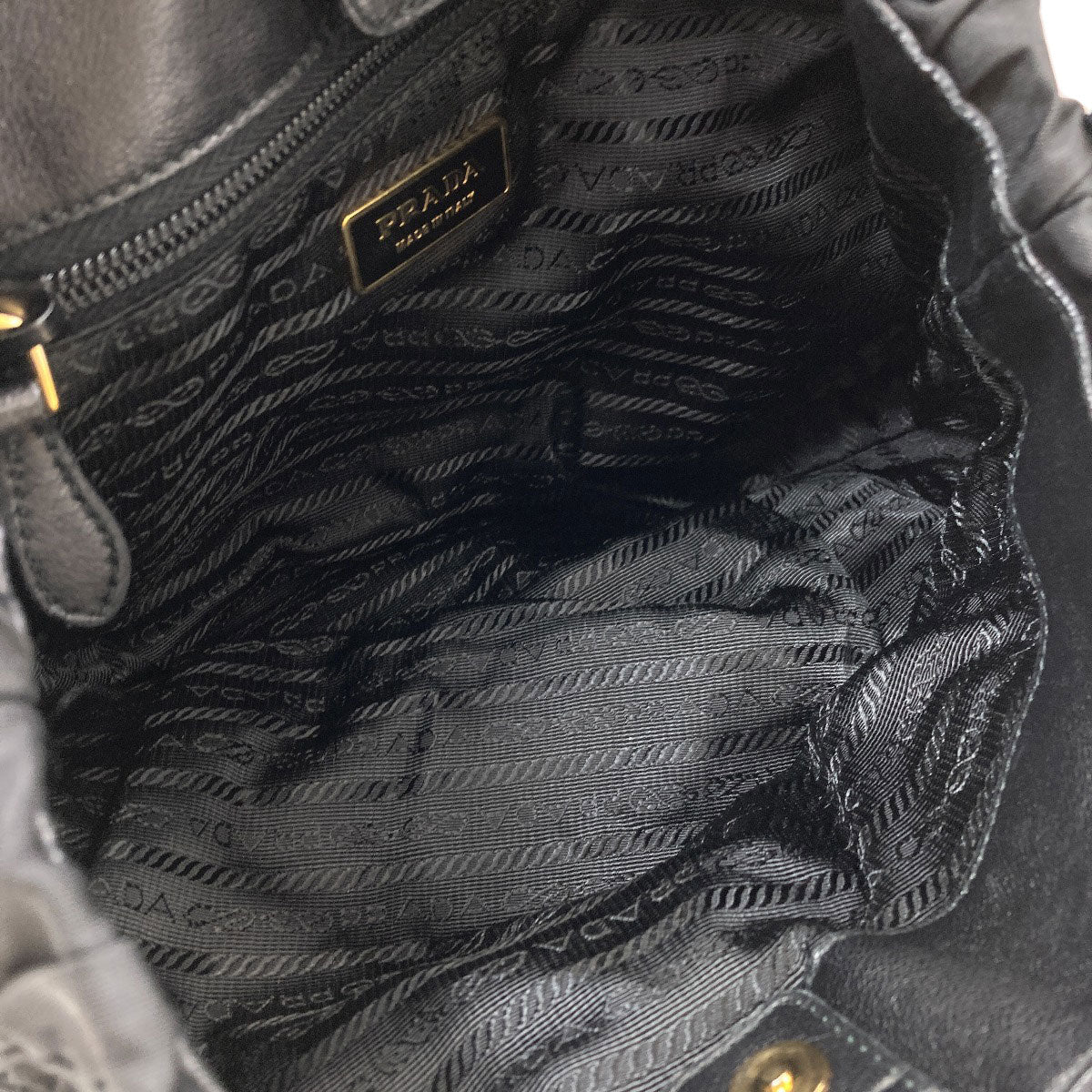 プラダ リボン ハンドバッグ 中古 商品画像6