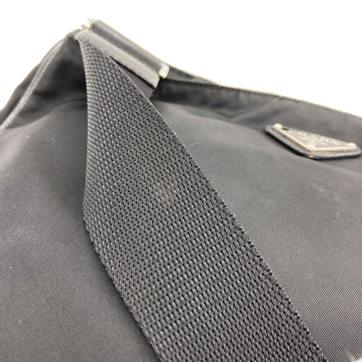 プラダ ロゴ金具 ロングショルダー ショルダーバッグ 中古 商品画像15