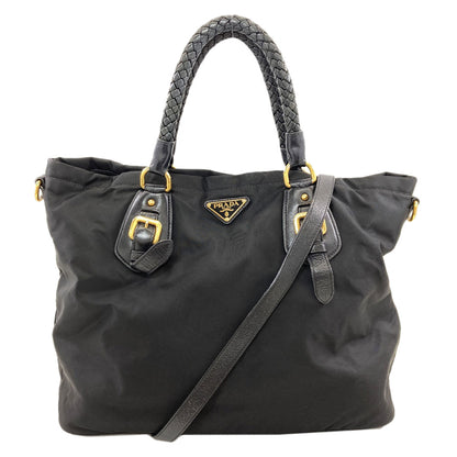 プラダ ロゴ金具 2WAY トートバッグ 中古 商品画像2