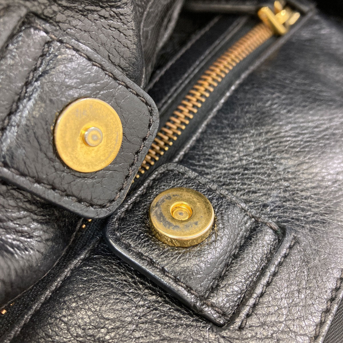 プラダ ロゴ金具 2WAY トートバッグ 中古 商品画像11
