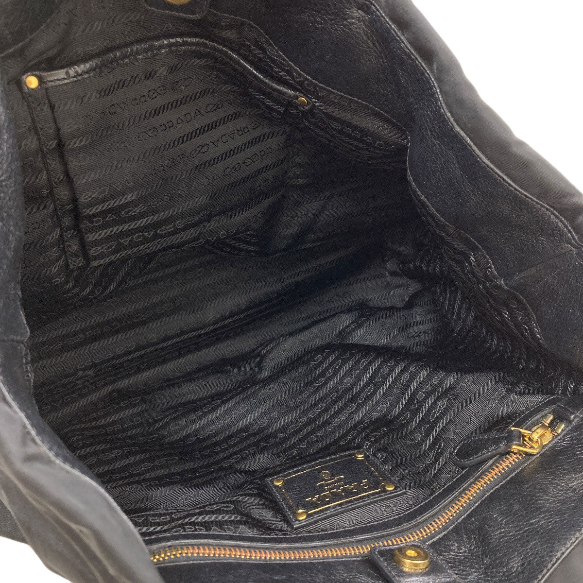 プラダ ロゴ金具 2WAY トートバッグ 中古 商品画像6