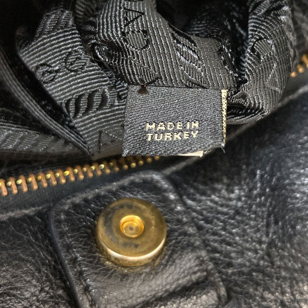 プラダ ロゴ金具 2WAY トートバッグ 中古 商品画像9