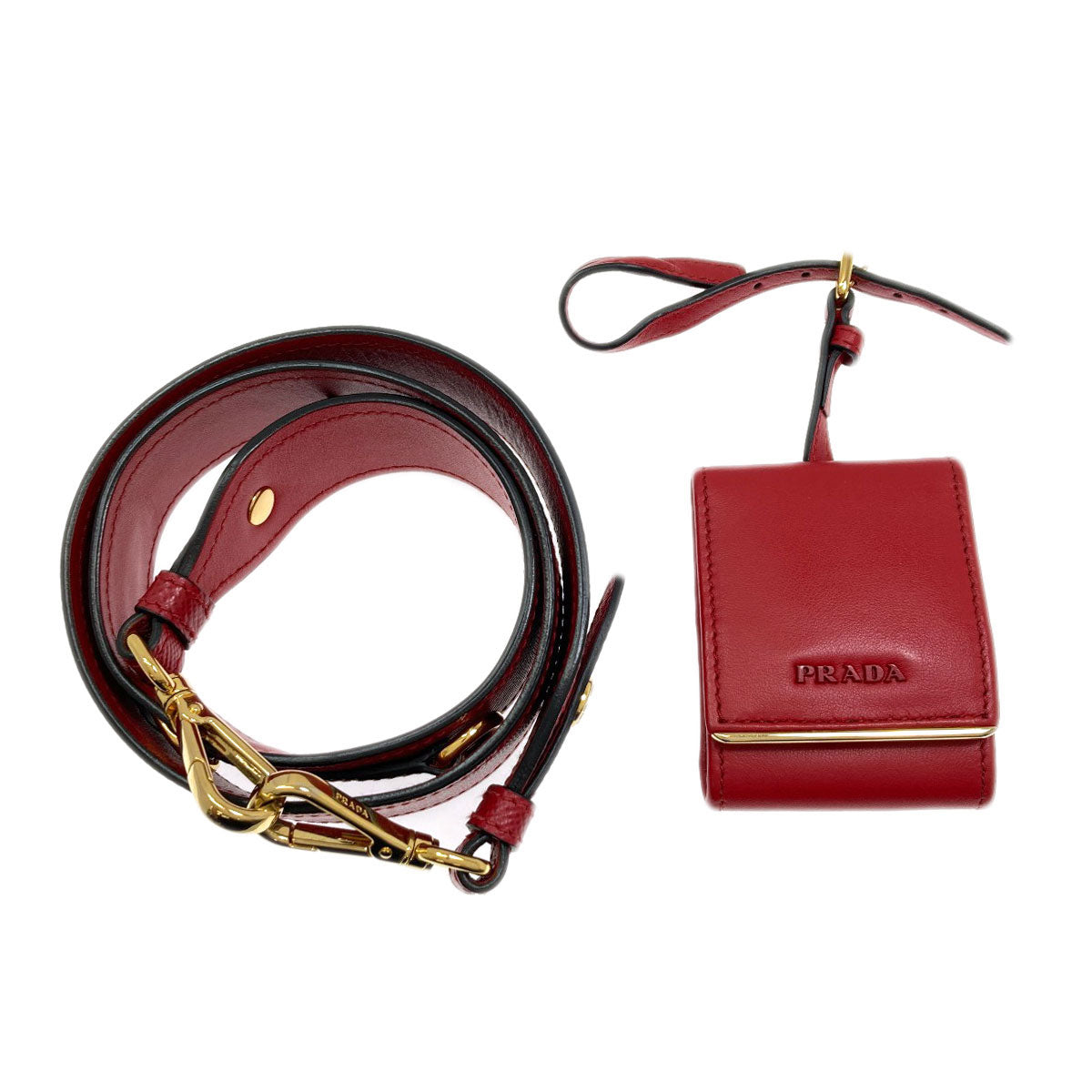 プラダ モノクローム 2WAY ハンドバッグ 中古 商品画像8